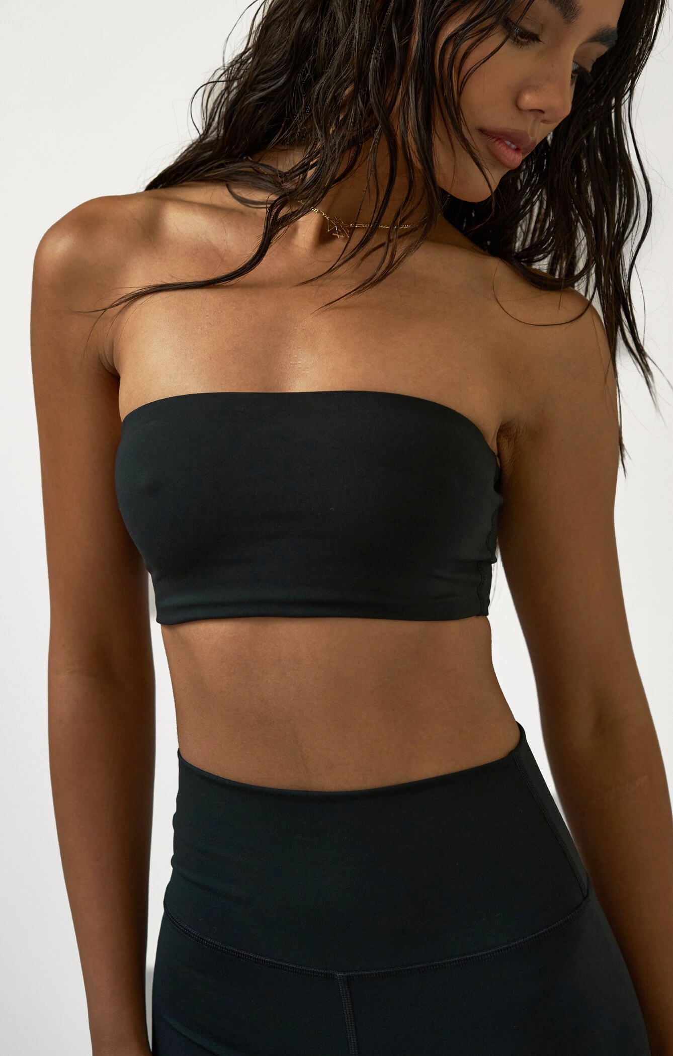 THE A.T.G SCULPT™ BANDEAU - BUTTER BLACK