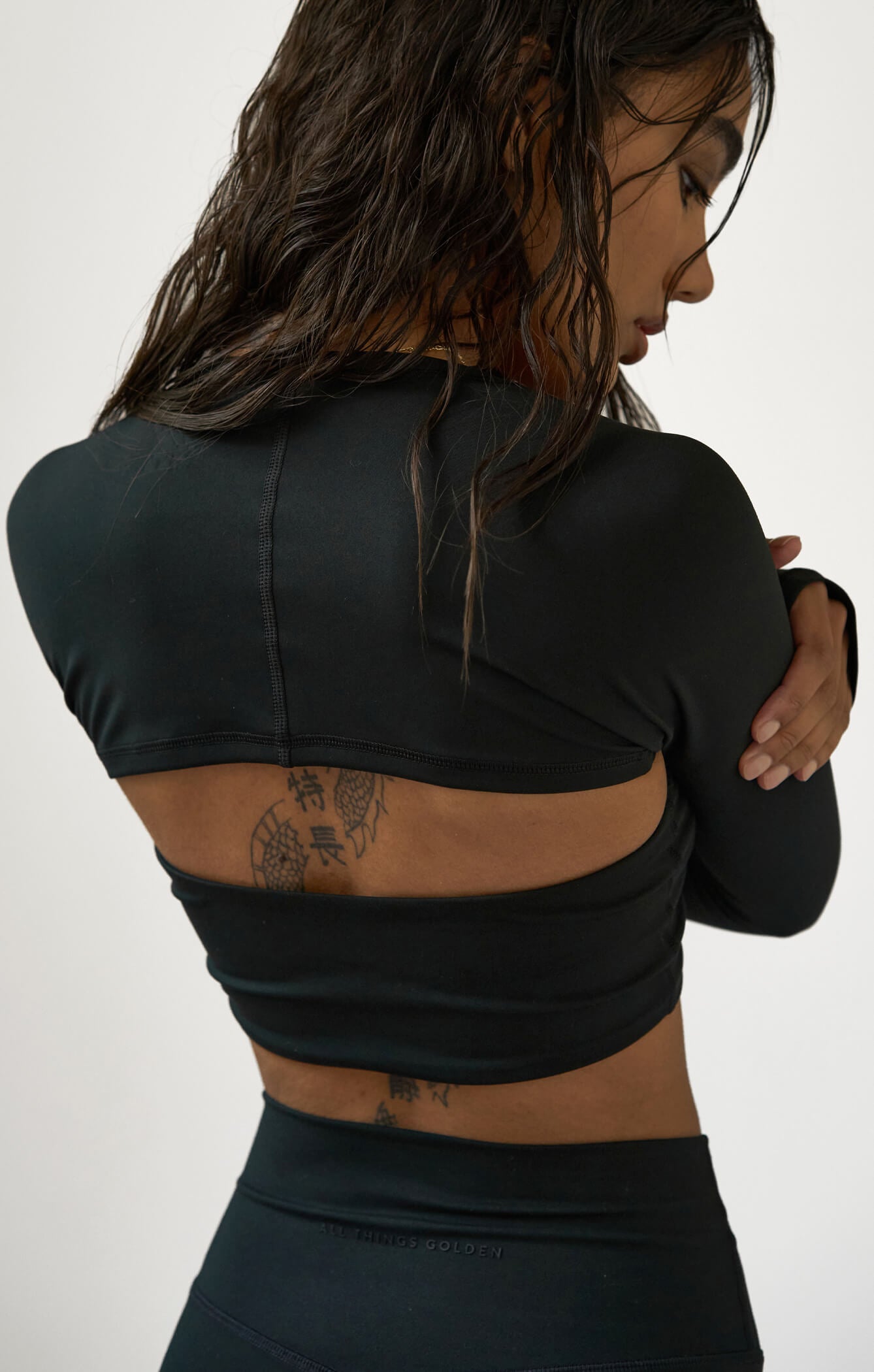 THE A.T.G SCULPT™ BANDEAU - BUTTER BLACK