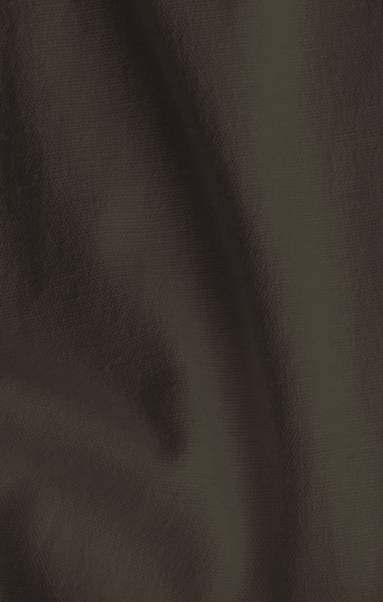 THE LINEN LOW RISE MINI SKIRT - ESPRESSO