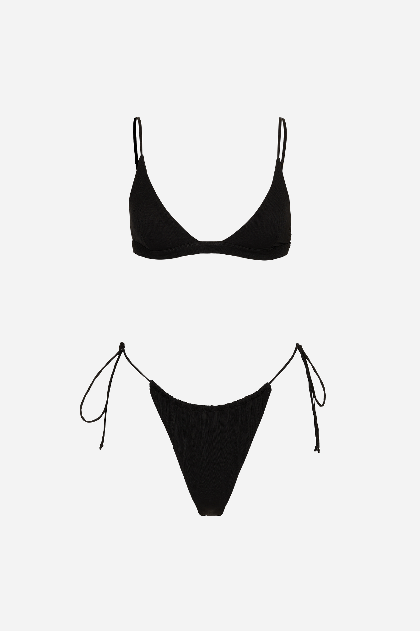 BRAZILIAN BOTTOM - BLACK MESH
