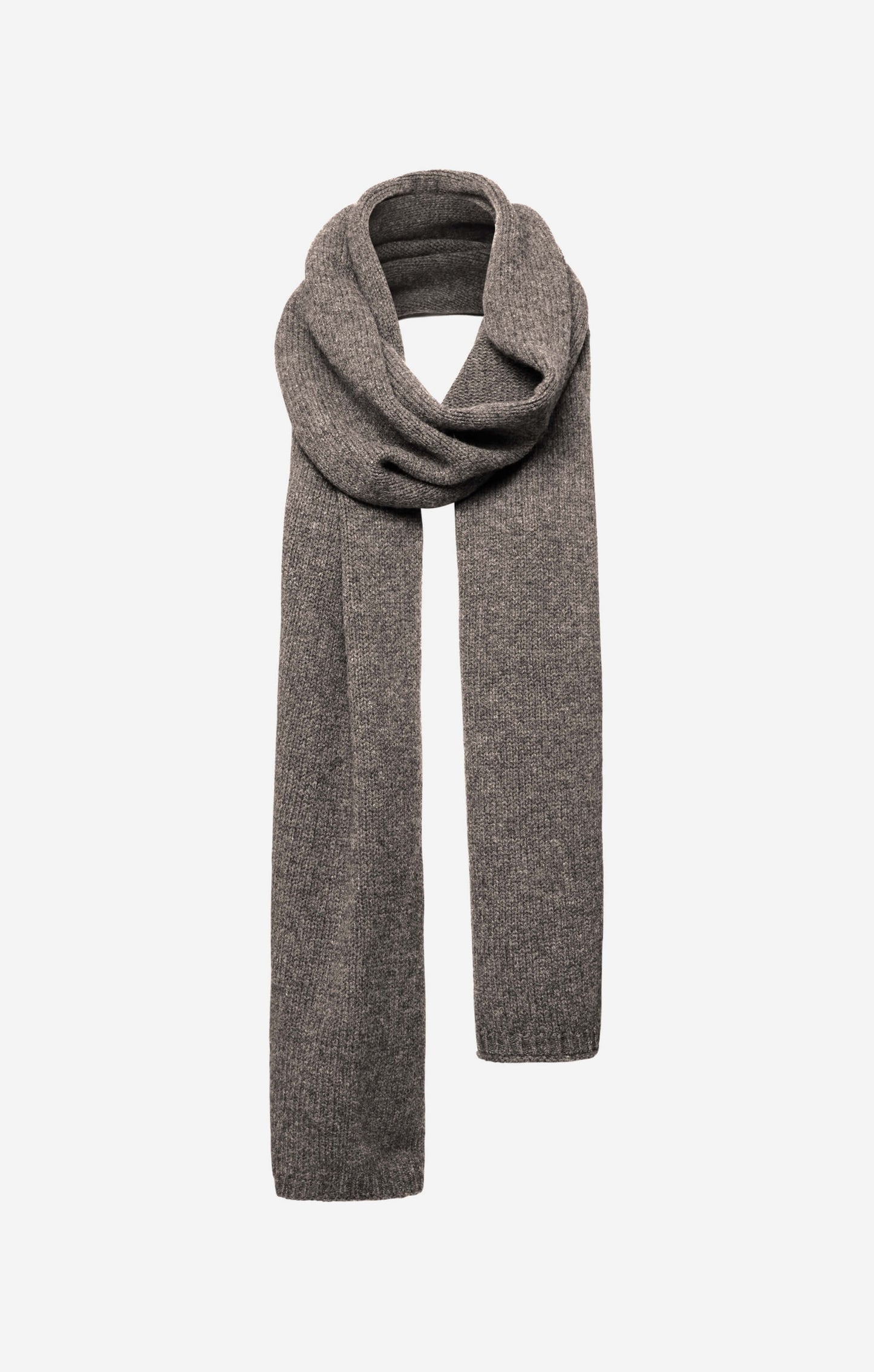 THE WRAP AROUND SCARF - NEUTRAL MARLE