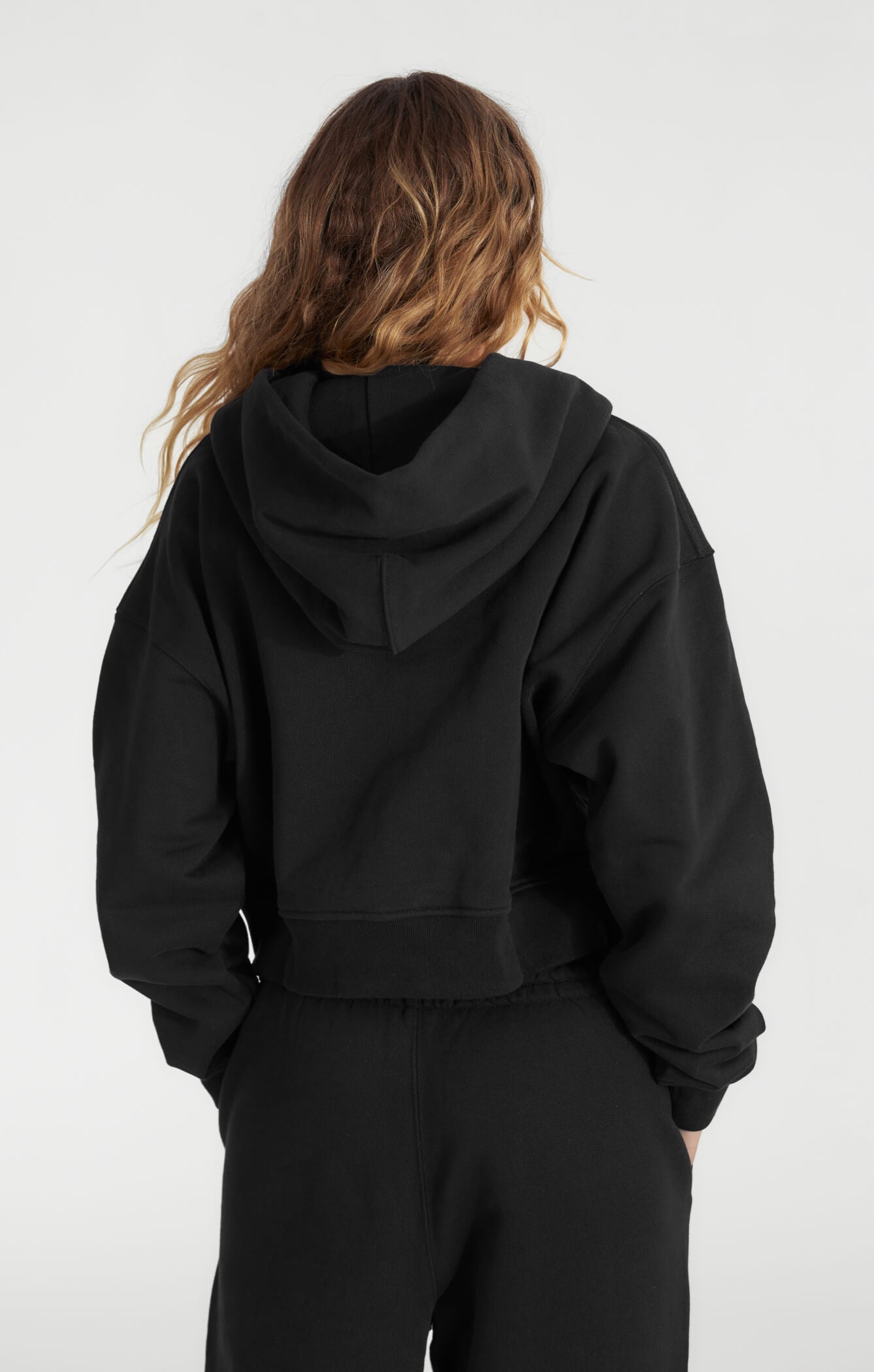 THE SWEAT™ ZIP UP HOODIE - BLACK
