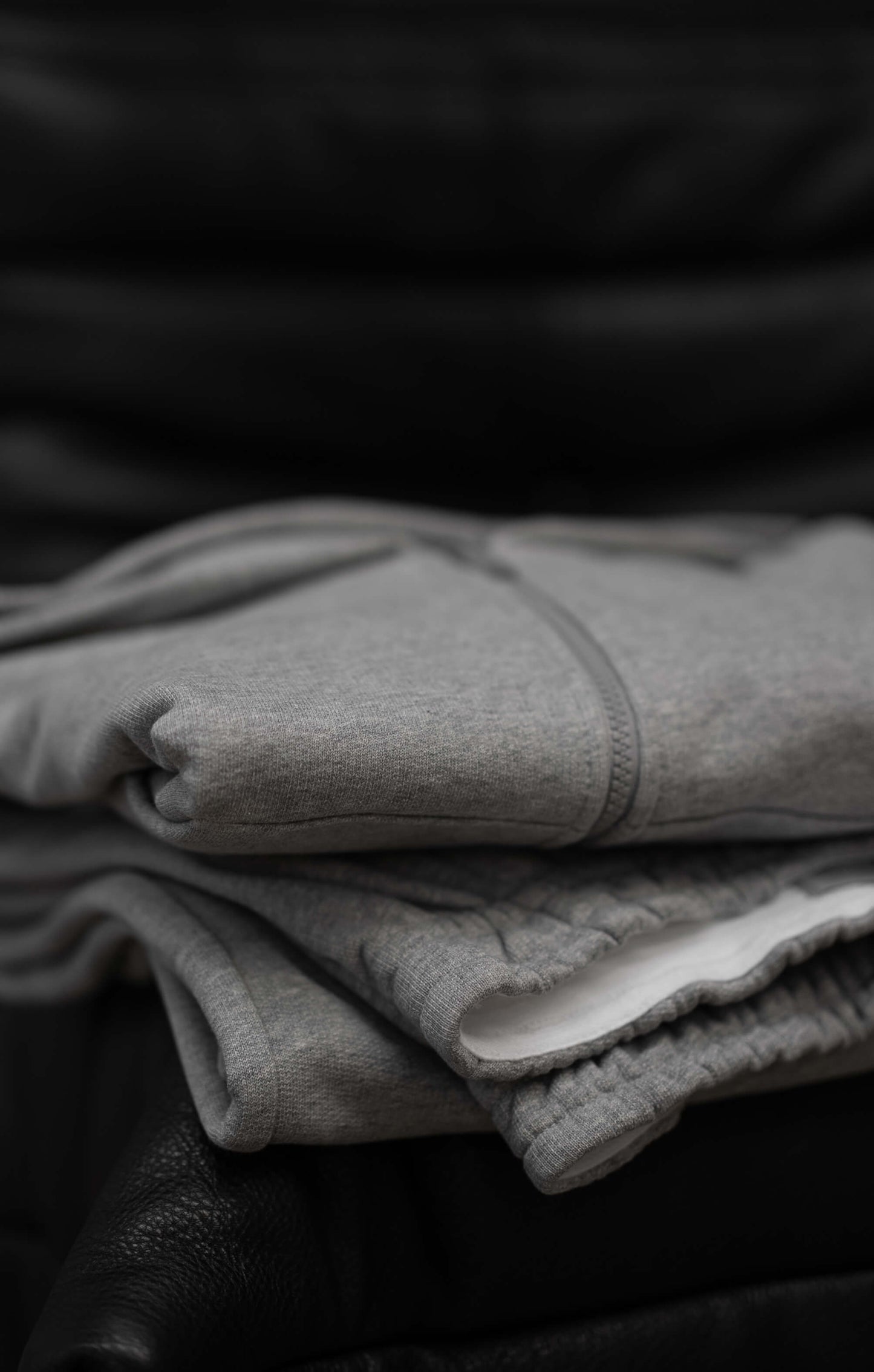 THE SWEAT™ ZIP UP HOODIE - HEATHER GREY