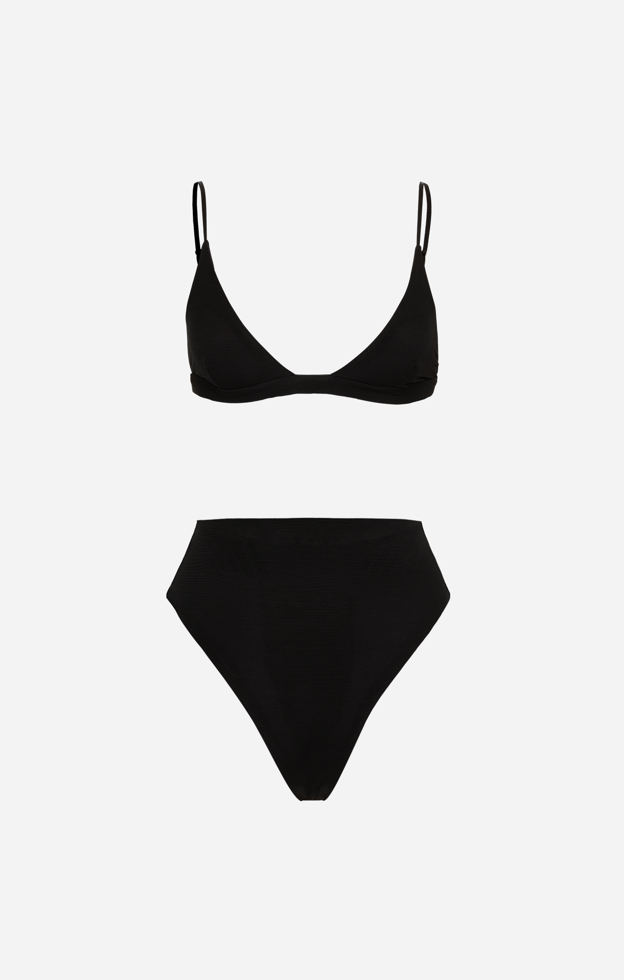 HIGH RISE BOTTOM - BLACK MESH