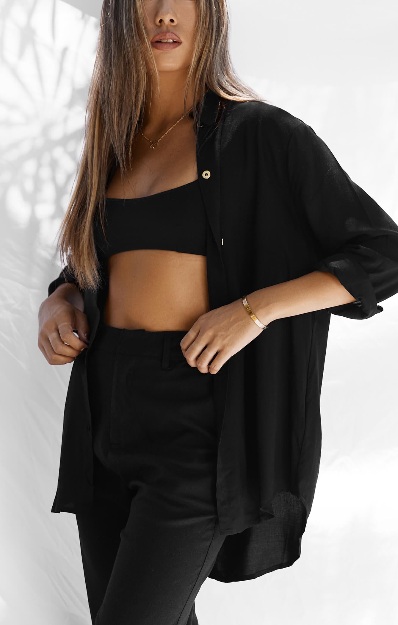 THE SIGNATURE SHIRT - BLACK