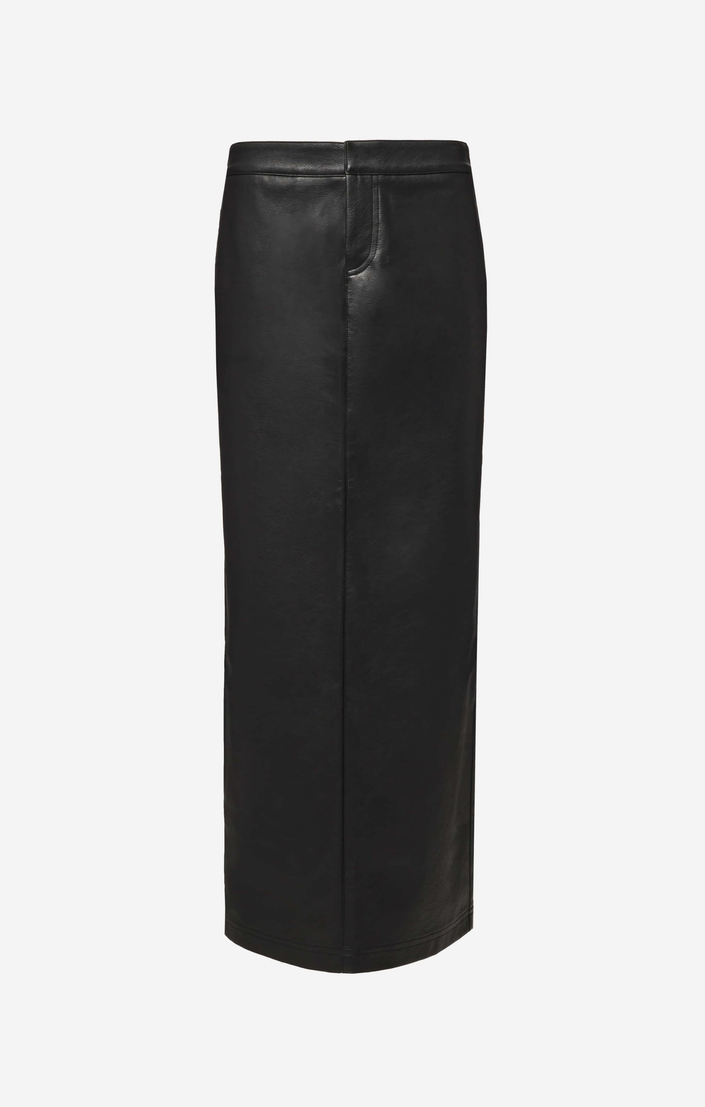 THE PEBBLED™ VEGAN LOW RISE MAXI SKIRT