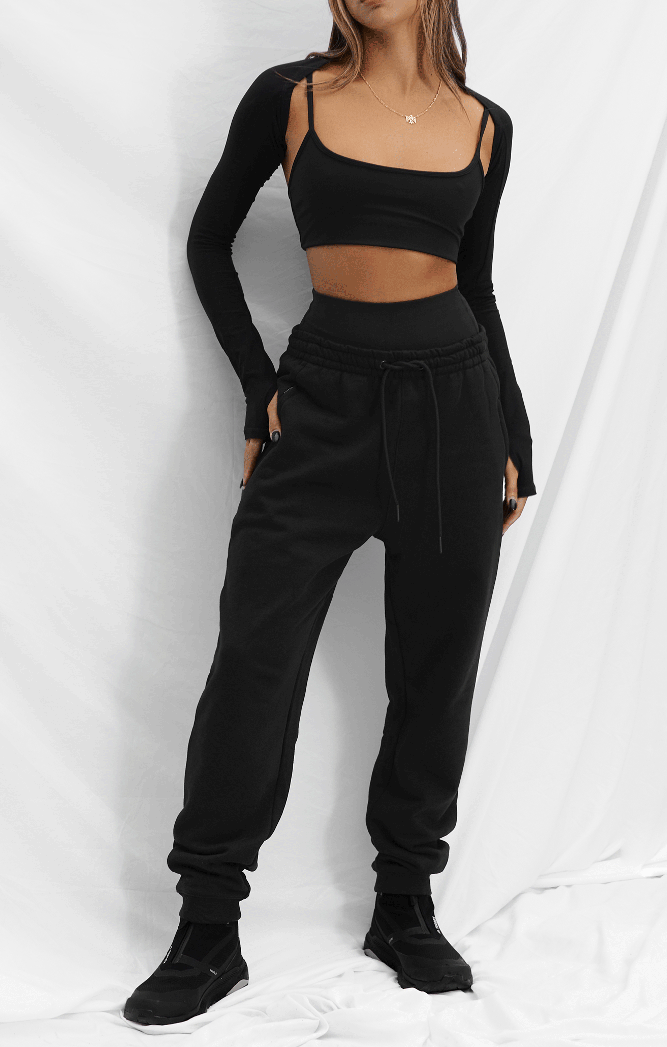 THE SWEAT™ TRACK PANT - BLACK