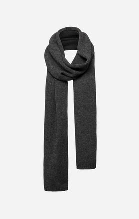 THE WRAP AROUND SCARF - CHARCOAL