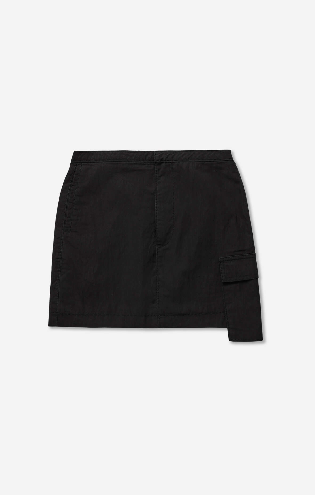 THE CARGO MINI SKIRT - BLACK
