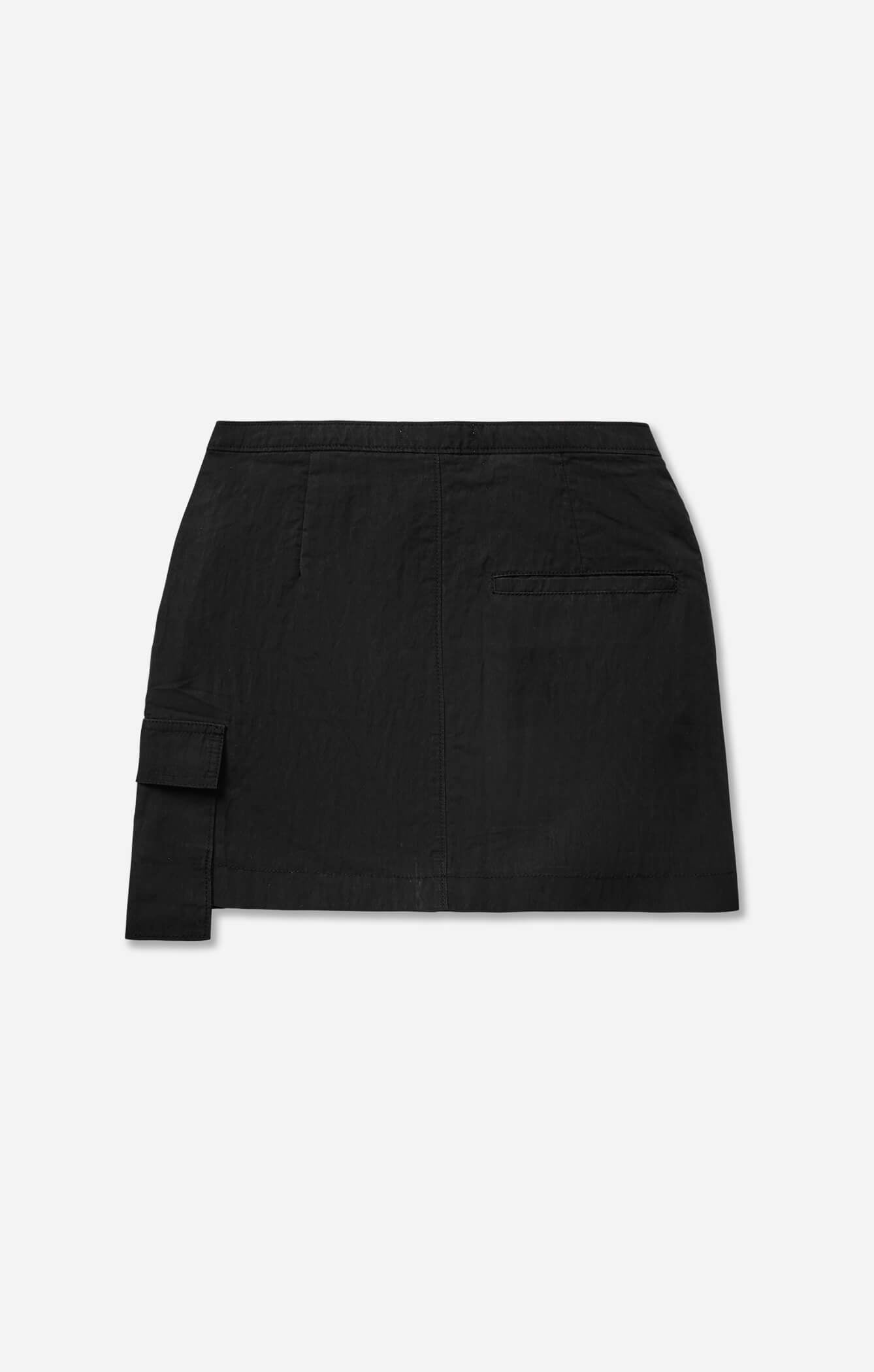 THE CARGO MINI SKIRT - BLACK