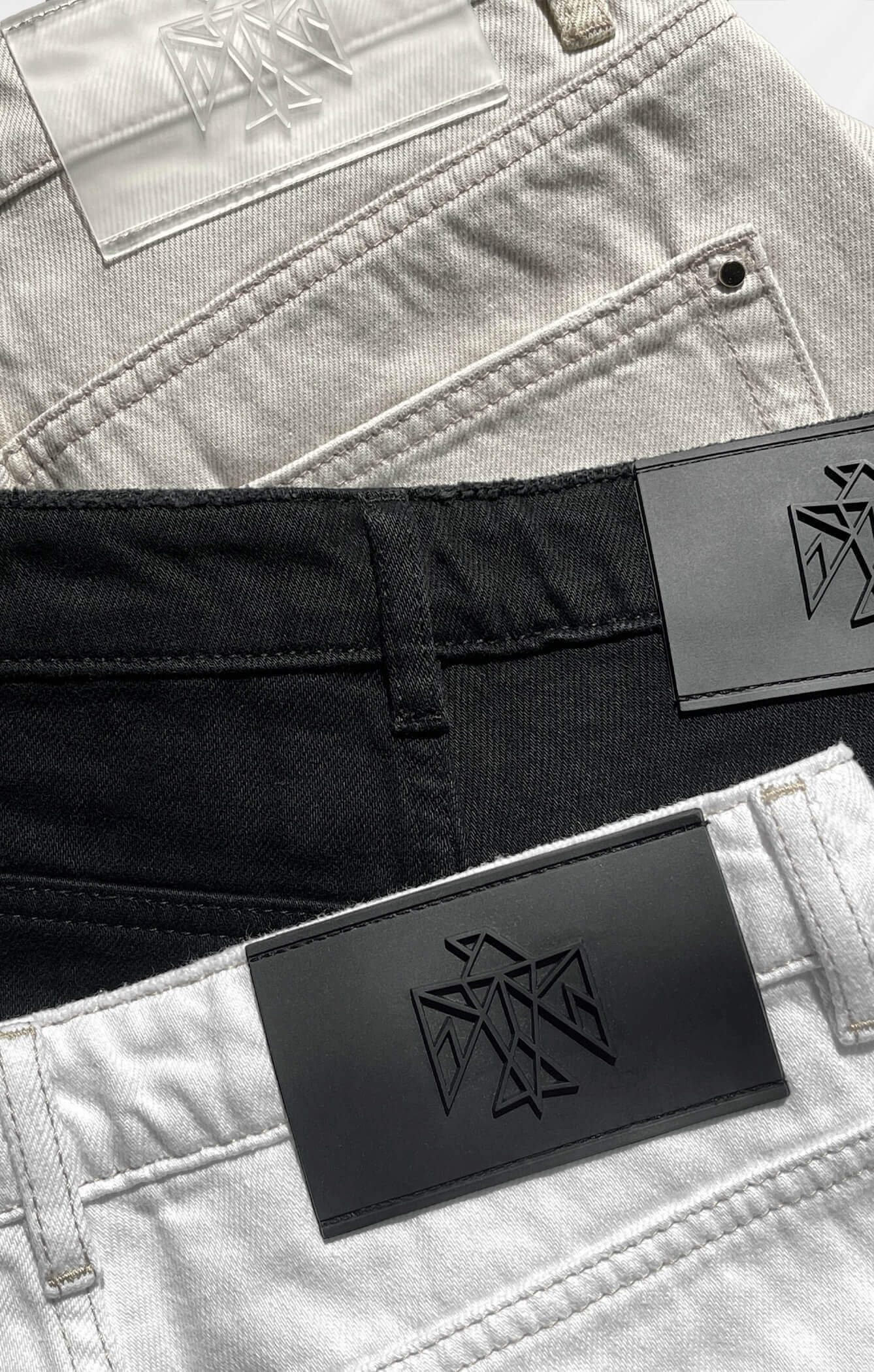 THE HIGH RISE DENIM CUT-OFF SHORT - CRISP WHITE