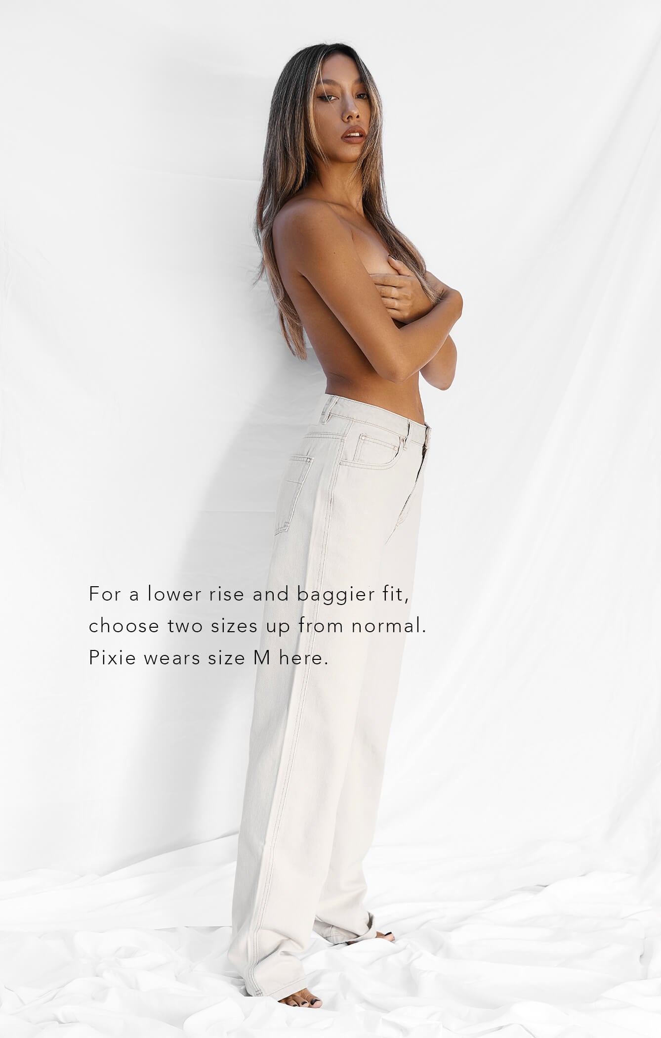 THE HIGH RISE DENIM STRAIGHT LEG JEAN - WASHED STONE
