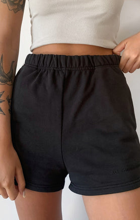 THE A.T.G TRACK SHORT - BLACK