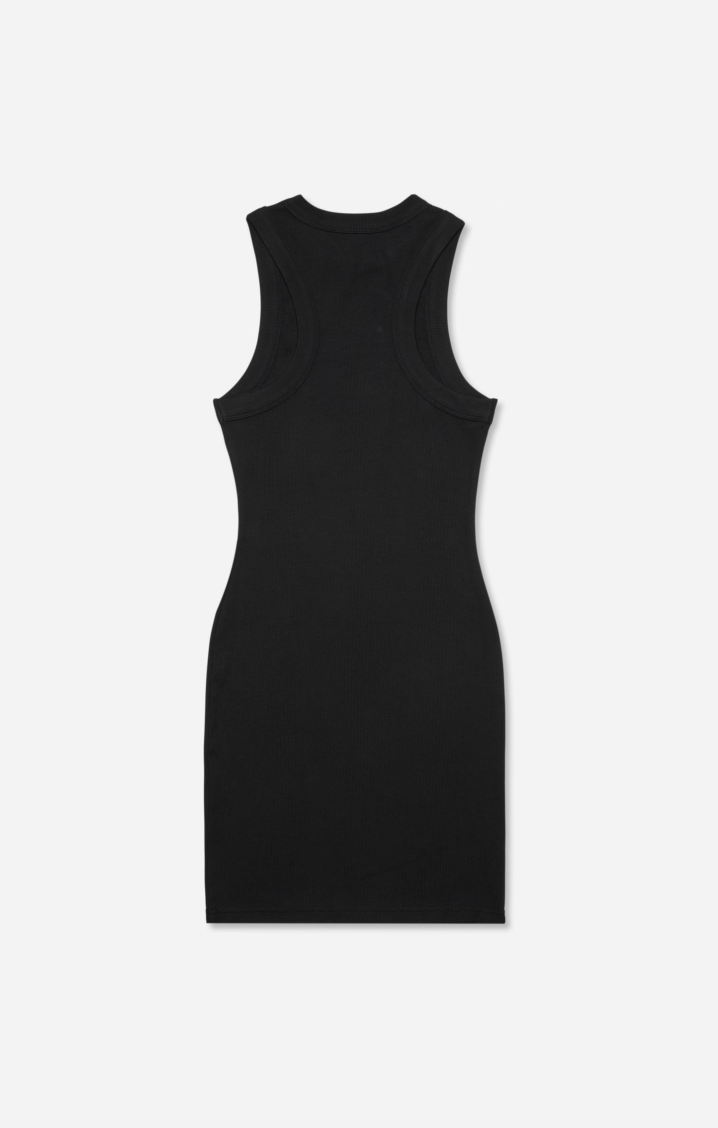 THE LUXE RIB HIGH NECK MINI - BLACK