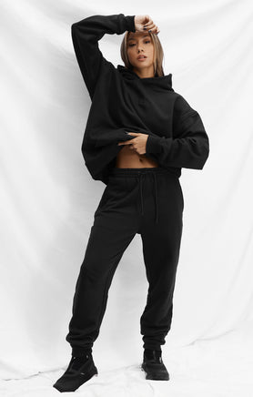 THE A.T.G SWEAT™ HOODIE - HEATHER GREY  Unisex hoodies, Sleeve designs,  Black fits