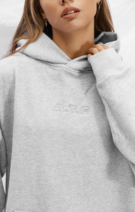 THE A.T.G SWEAT™ HOODIE - HEATHER GREY