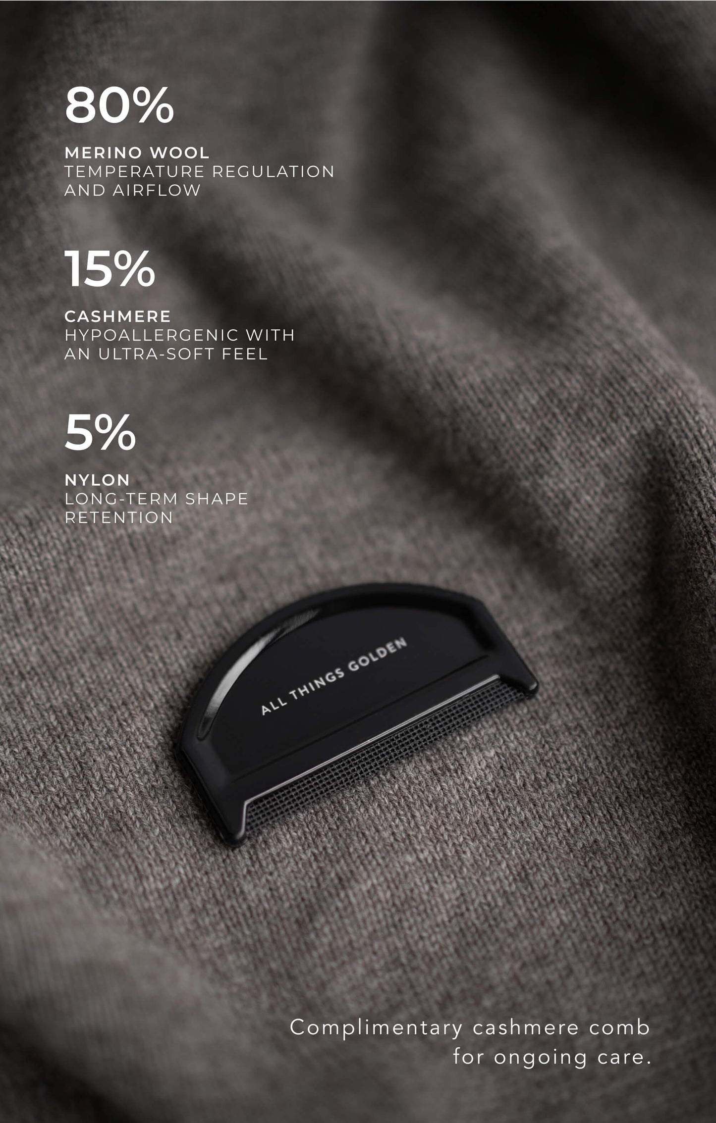 THE UNIVERSAL KNIT 2.0 - NEUTRAL MARLE