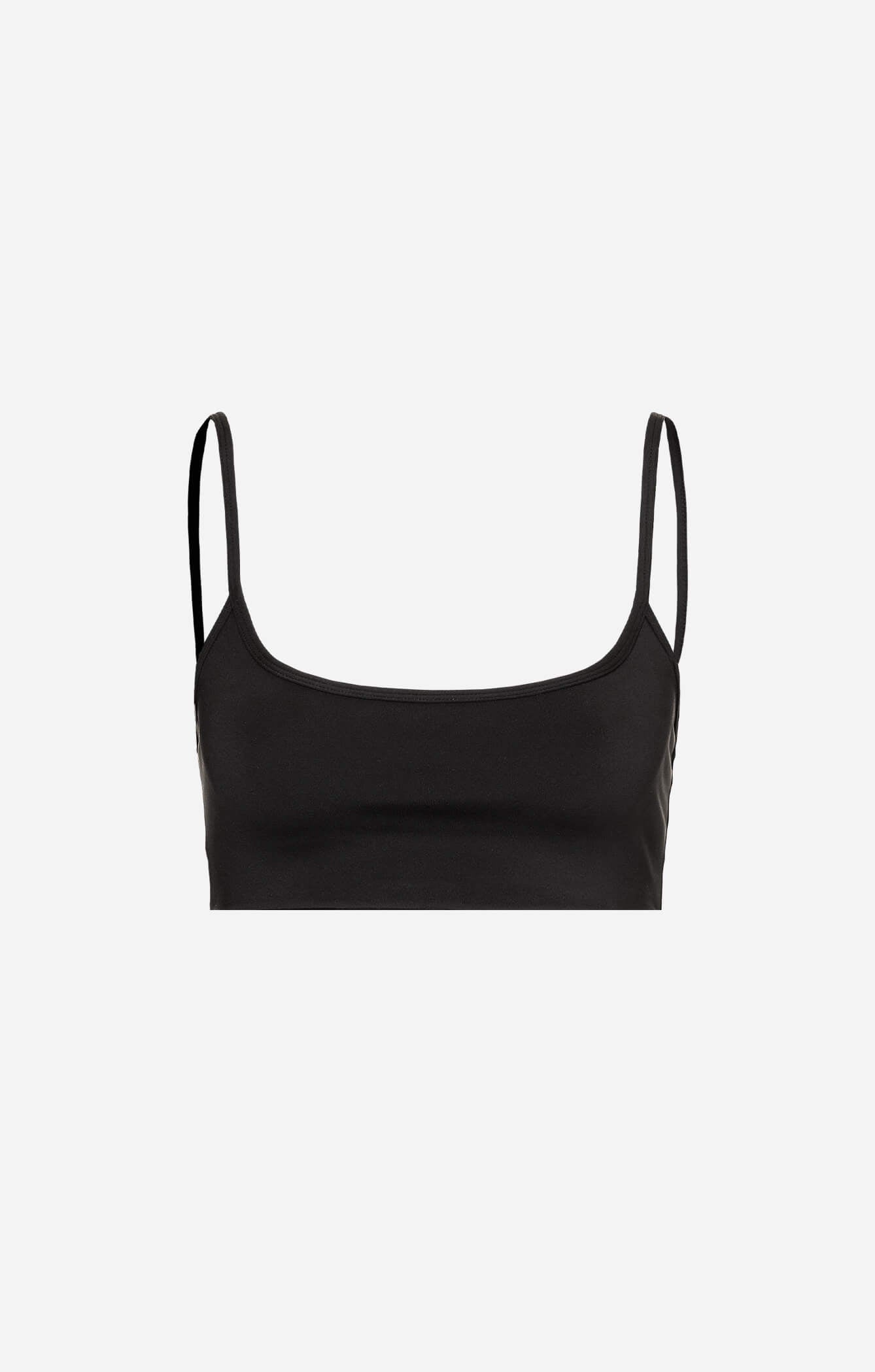 THE A.T.G SCULPT™ SEAMLESS CROP - BUTTER BLACK