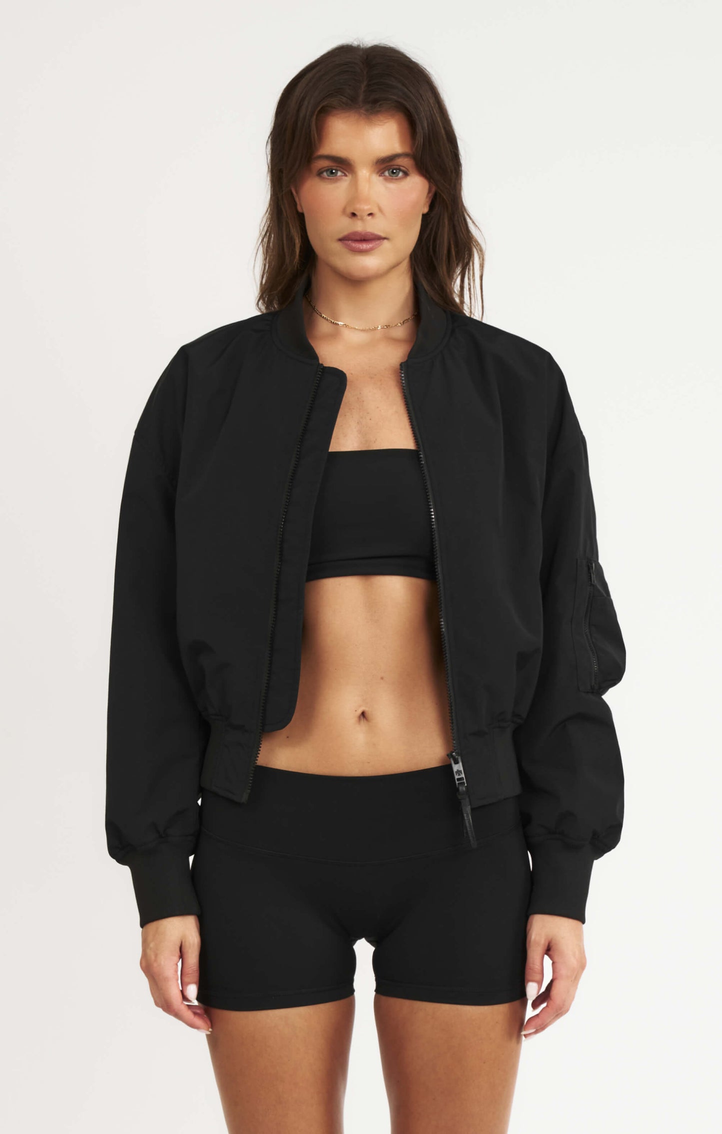 THE CLASSIC BOMBER JACKET - BLACK