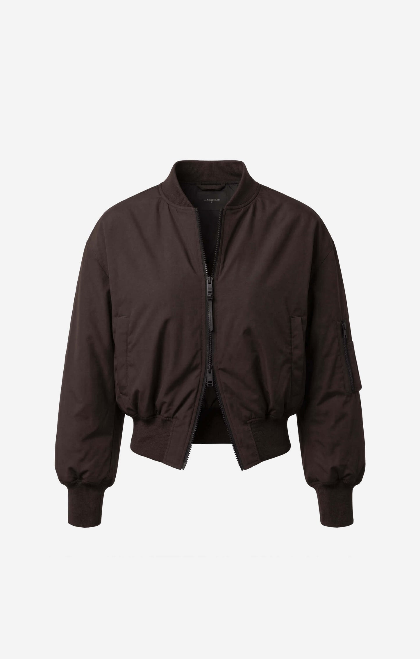 THE CLASSIC BOMBER JACKET - ESPRESSO