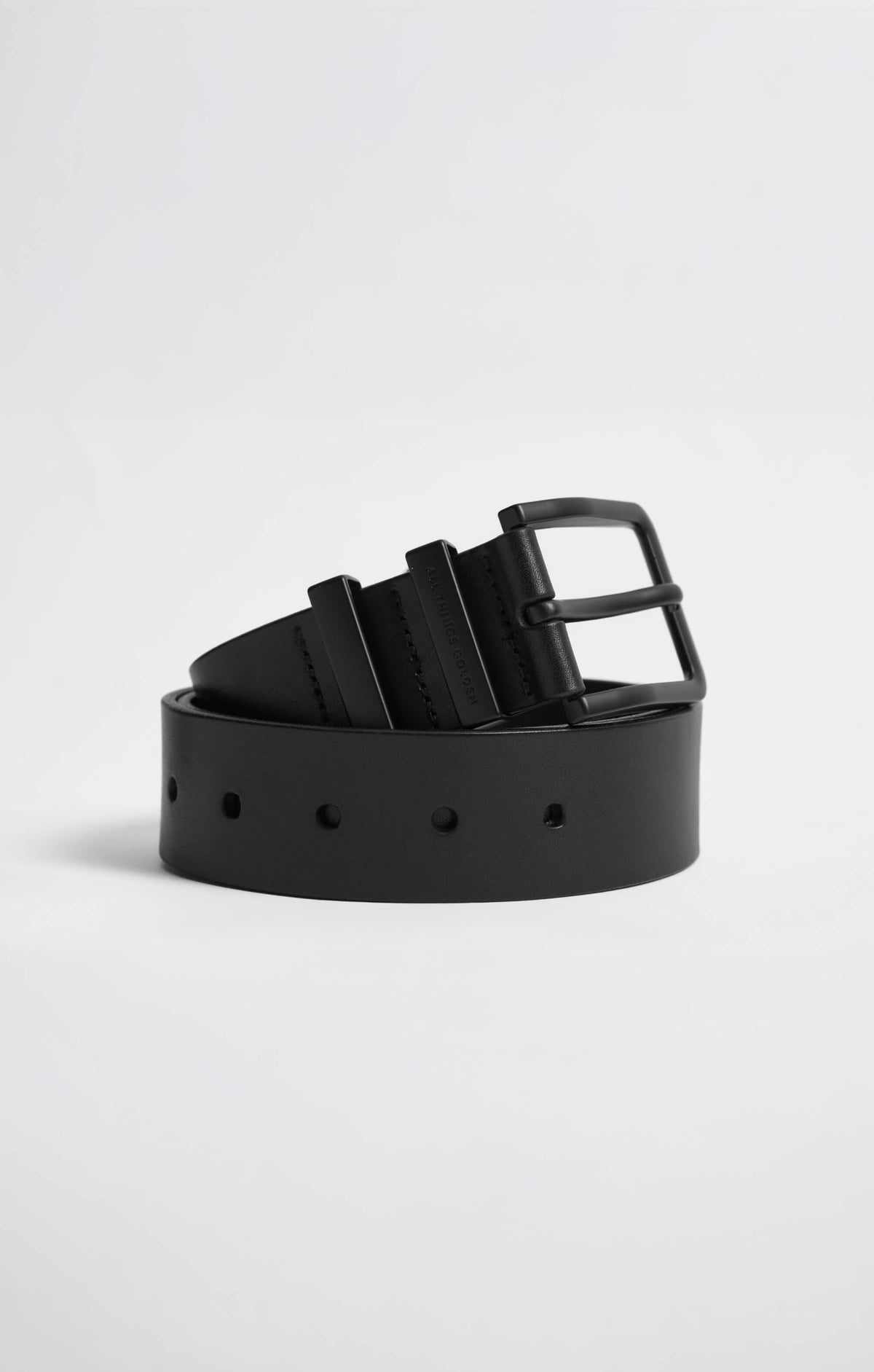 THE CLASSIC BELT - BLACK/BLACK