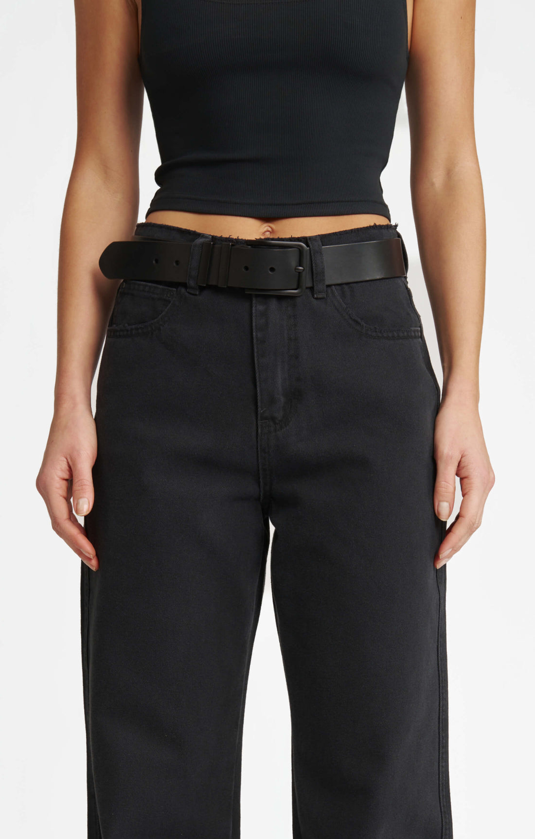 THE CLASSIC BELT - BLACK/BLACK