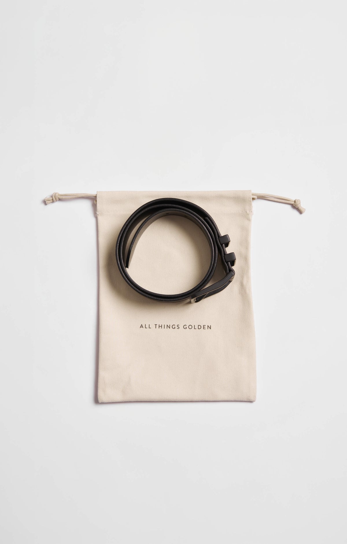THE CLASSIC BELT - BLACK/BLACK