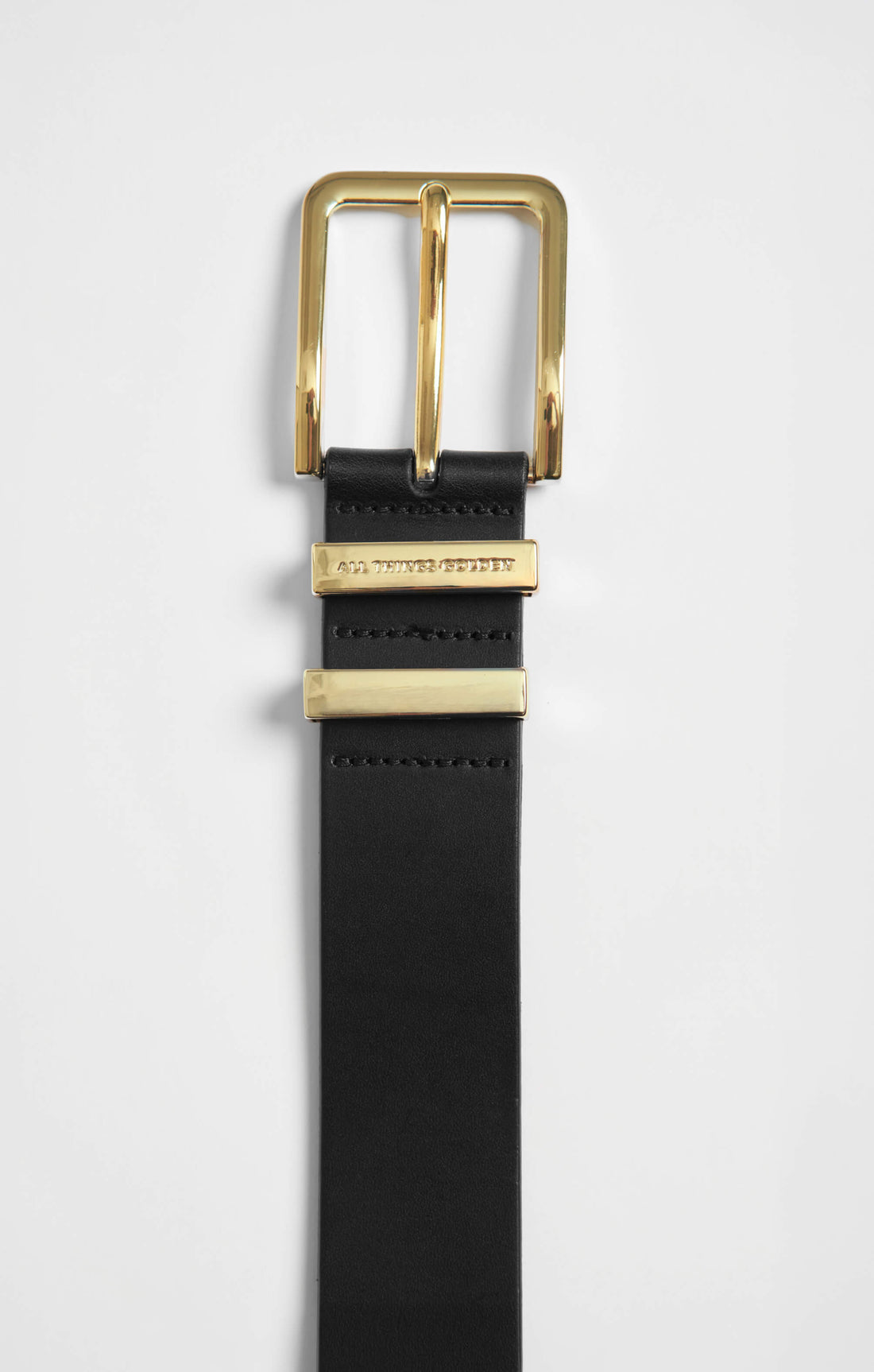 THE CLASSIC BELT - BLACK/GOLD
