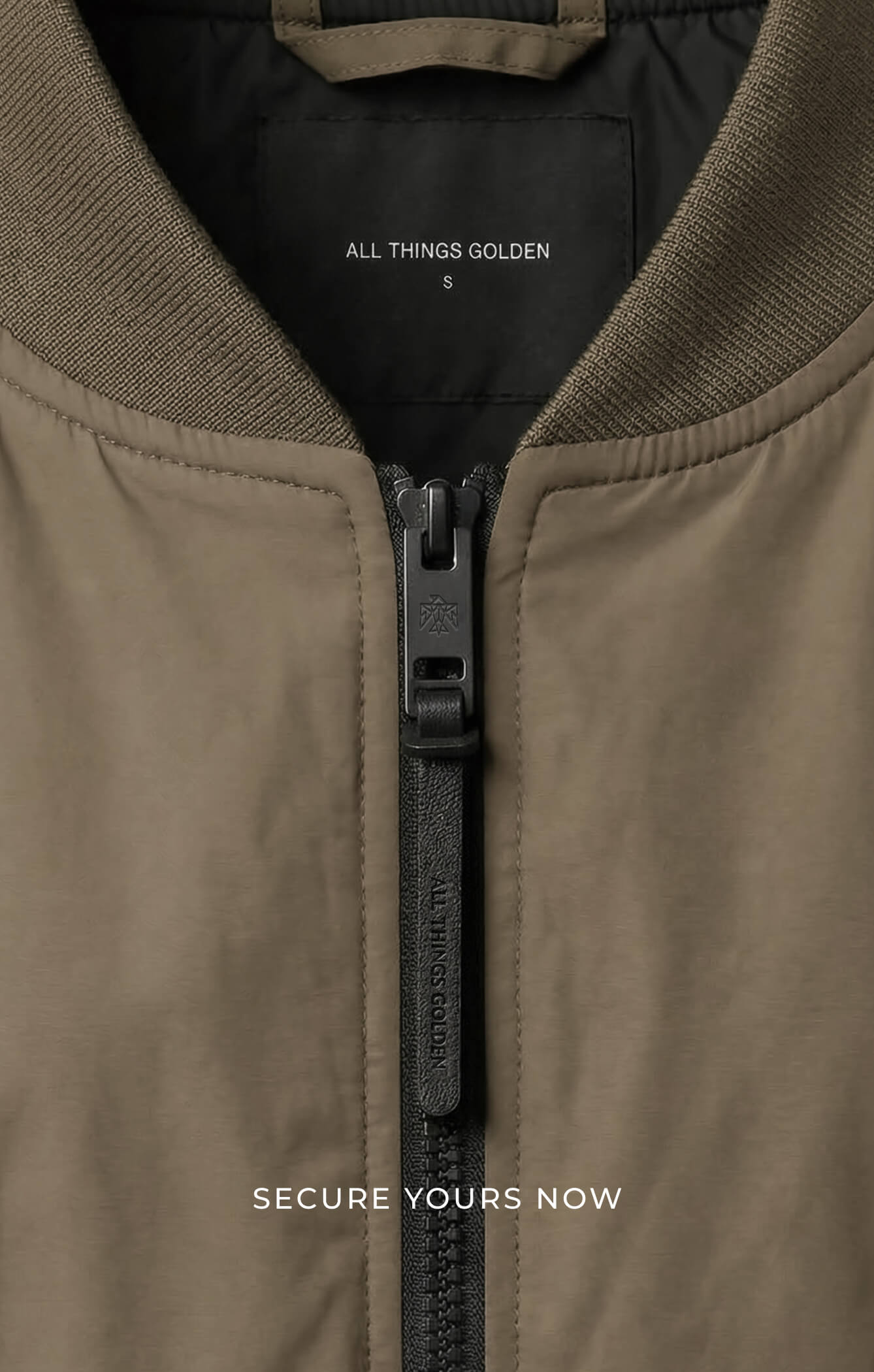 THE CLASSIC BOMBER JACKET - OLIVE