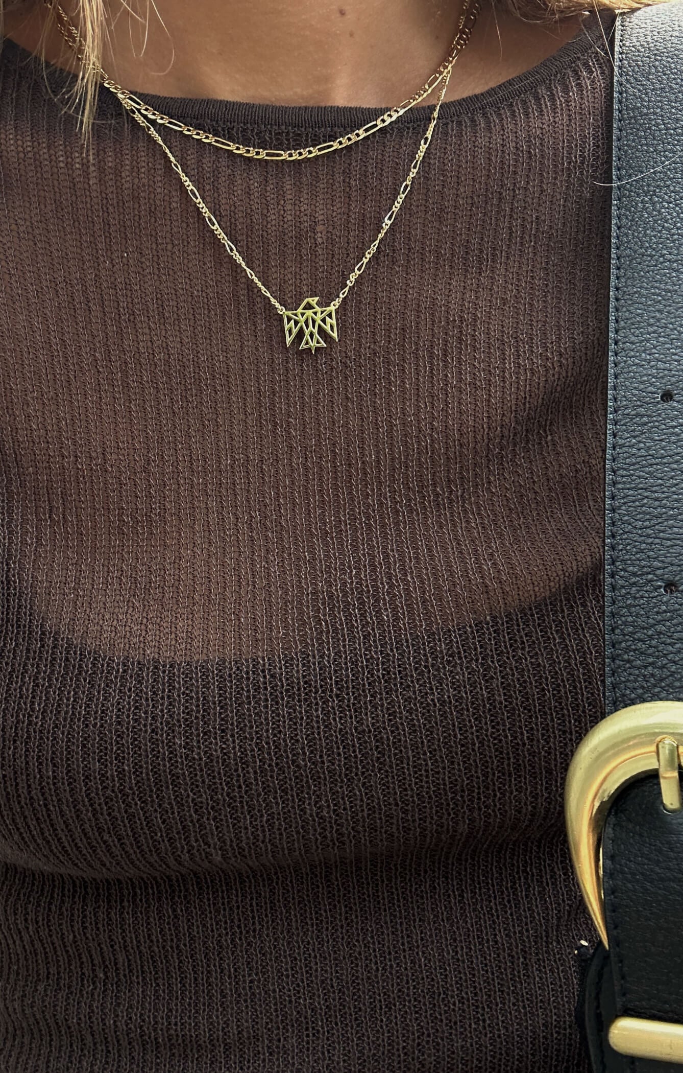 THE KNITTED LONG SLEEVE - ESPRESSO