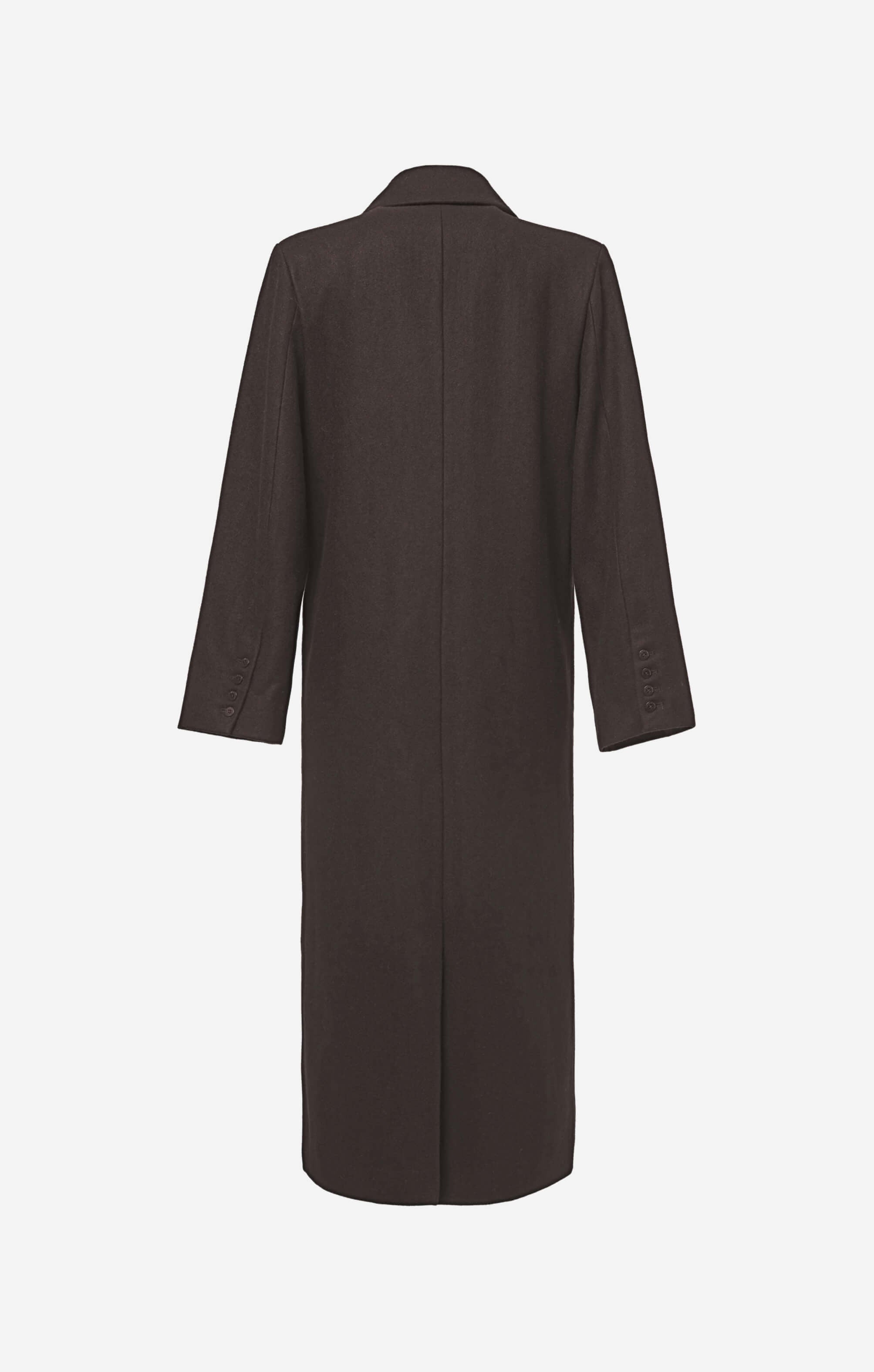 THE LONGLINE CLASSIC COAT - ESPRESSO – All Things Golden