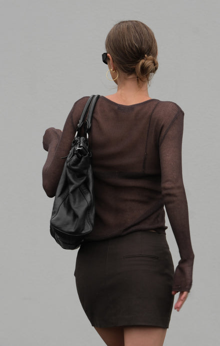 THE LOVER BRALETTE - ESPRESSO