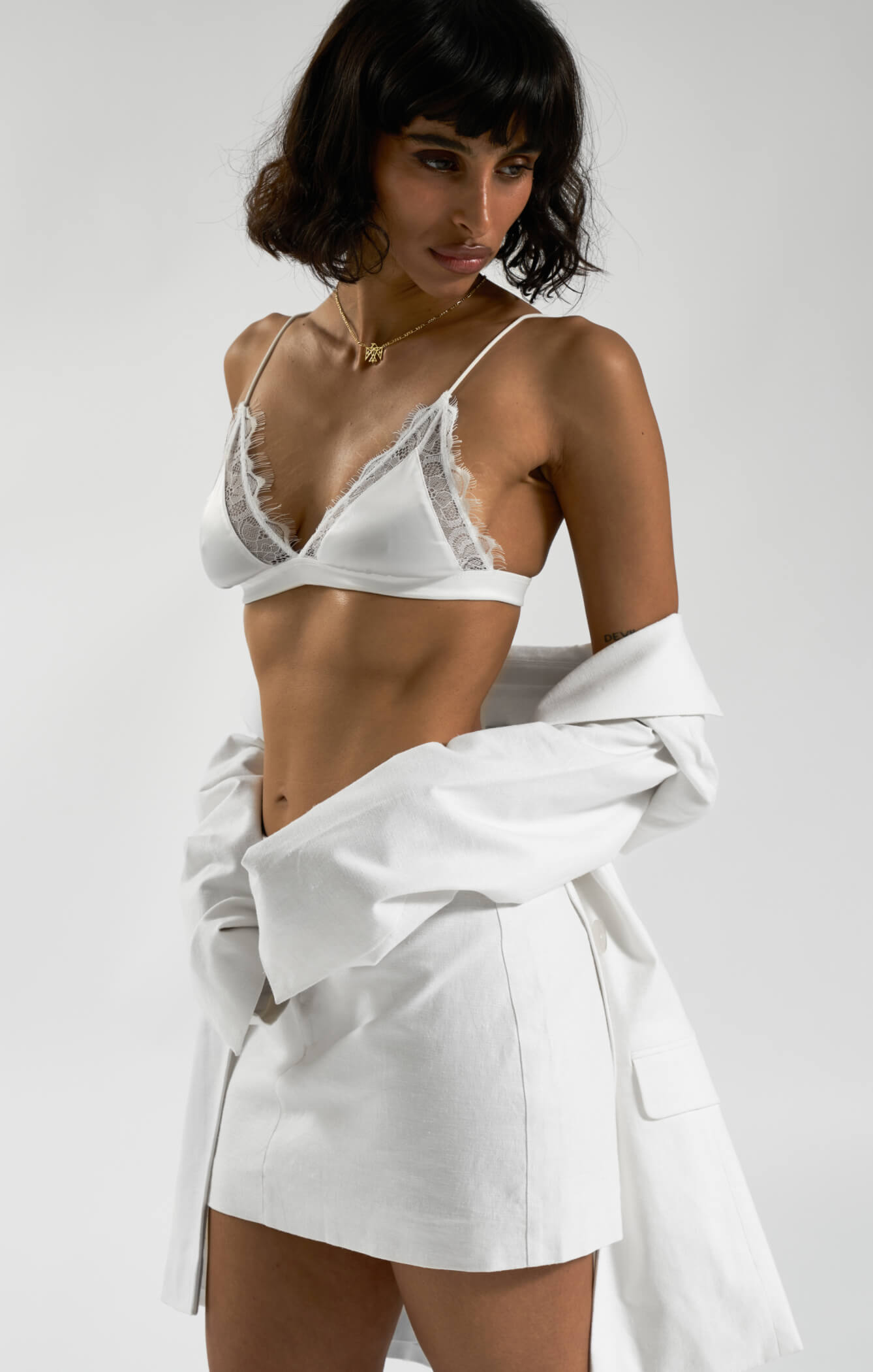 THE LOVER BRALETTE - WHITE