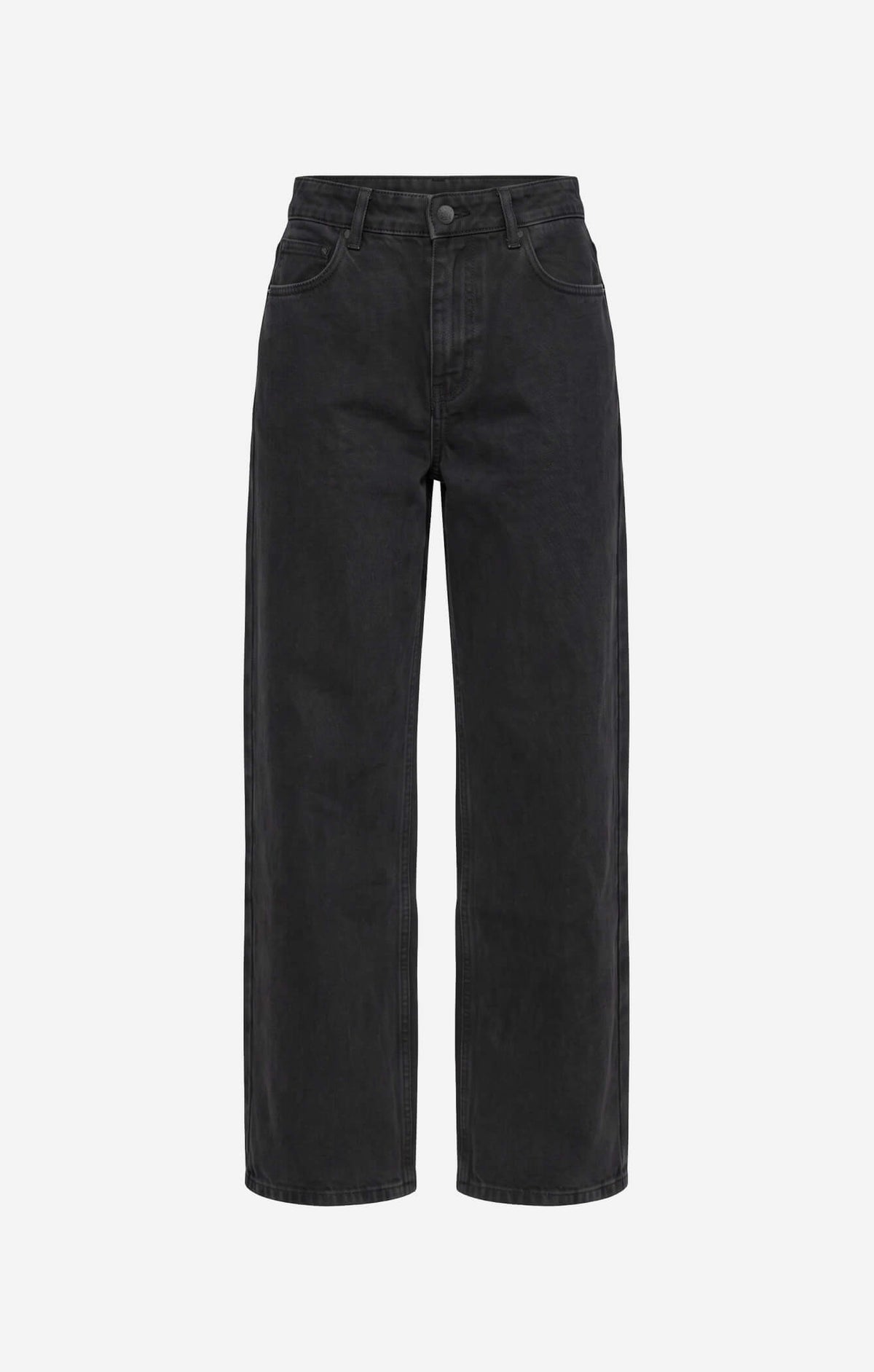 THE LOW RISE BAGGY JEAN - WASHED BLACK