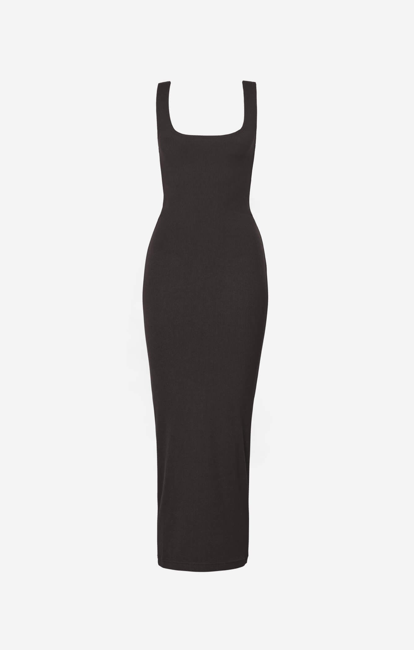 The Luxe Rib Maxi Dress - Espresso - S - All Things Golden The Luxe Rib Maxi Dress - Espresso - S - All Things Golden