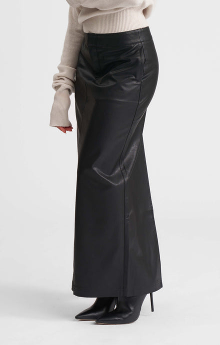 THE PEBBLED™ LOW RISE MAXI SKIRT