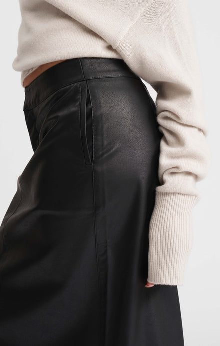 THE PEBBLED™ LOW RISE MAXI SKIRT