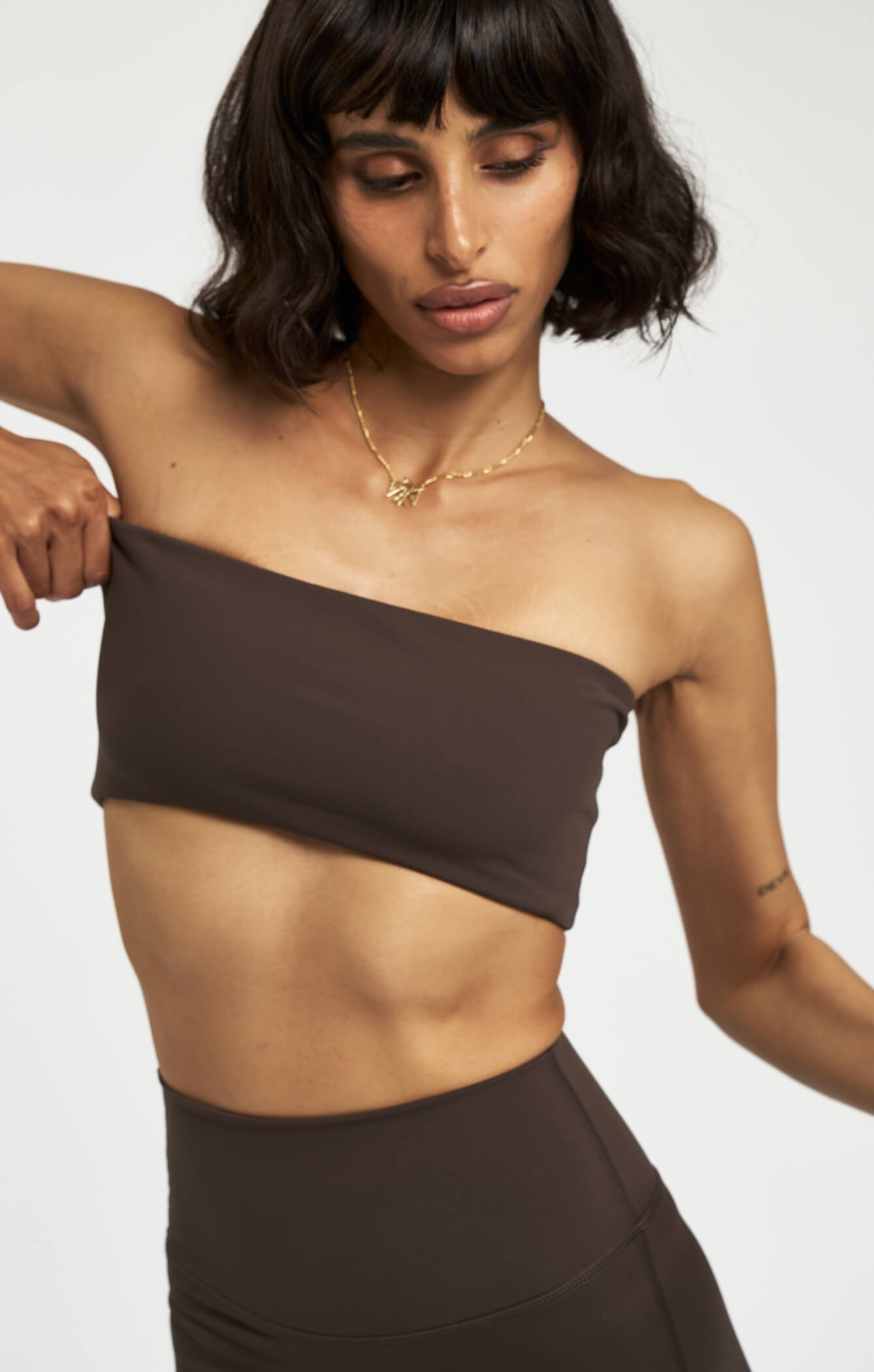 THE A.T.G SCULPT™ BANDEAU - ESPRESSO