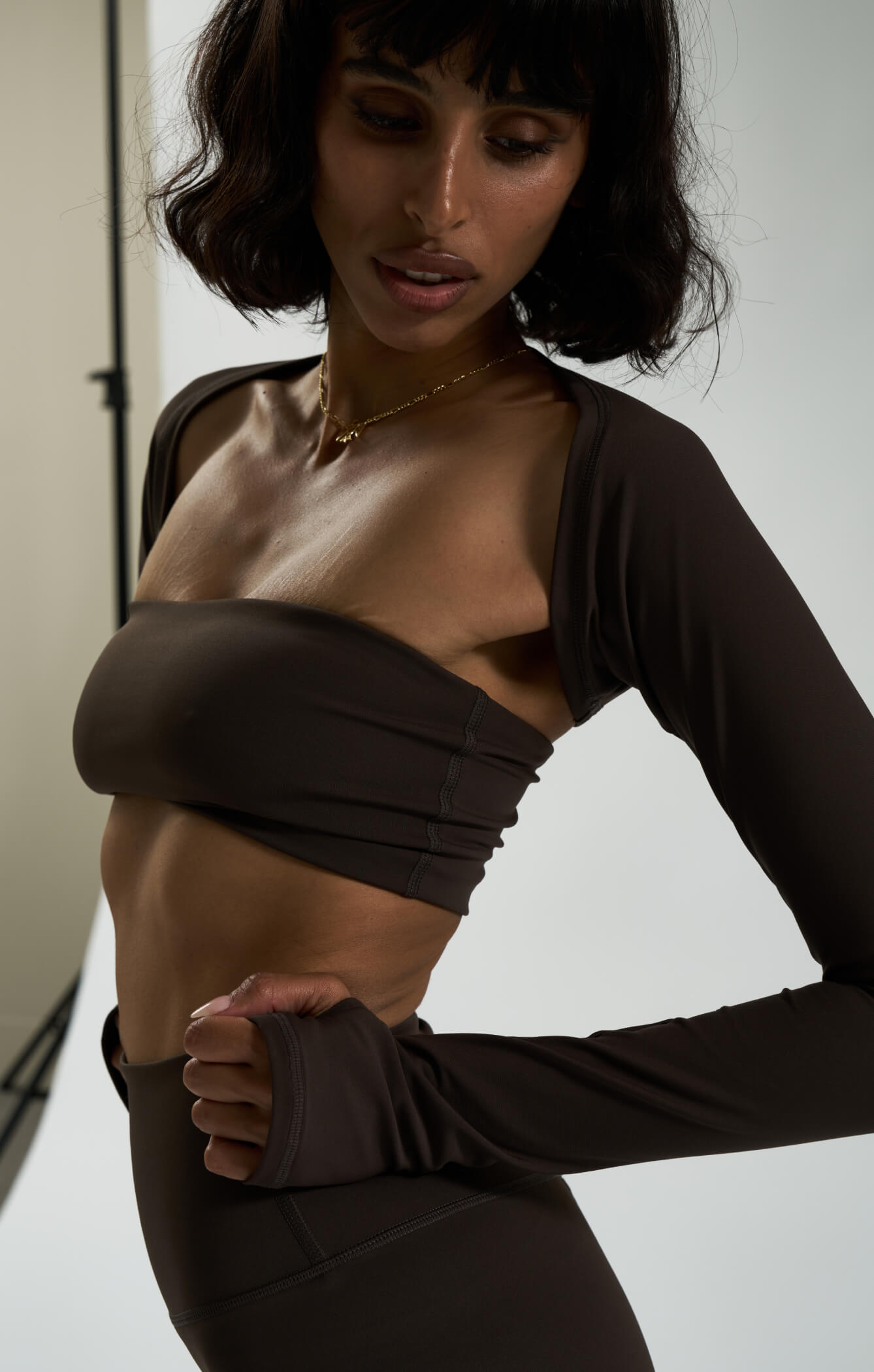 THE A.T.G SCULPT™ BOLERO - ESPRESSO