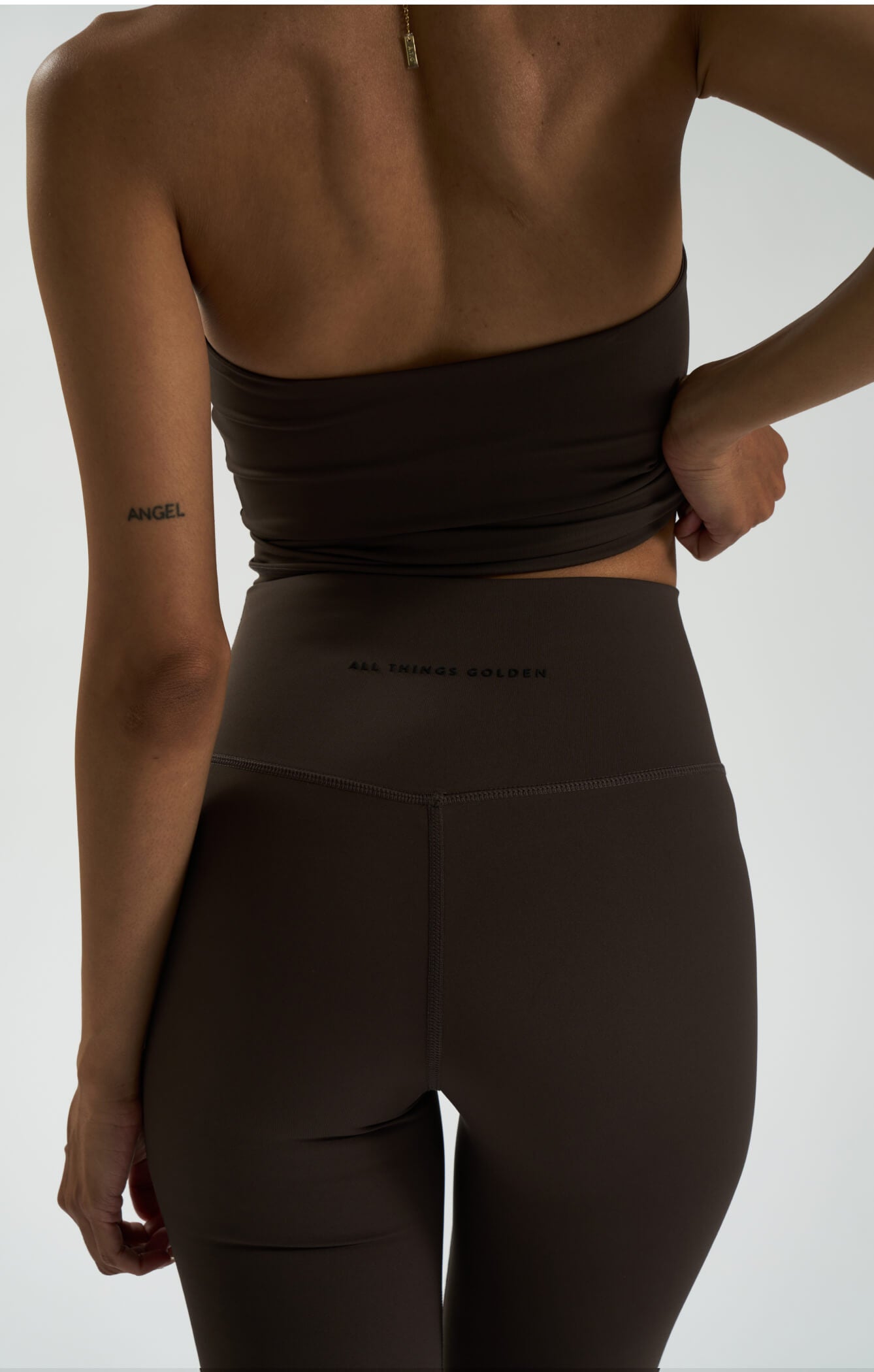 THE A.T.G SCULPT™ FLARES - ESPRESSO