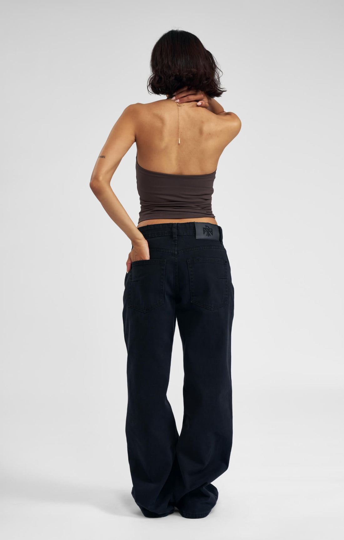 THE SCULPT™ HALTER TANK - ESPRESSO