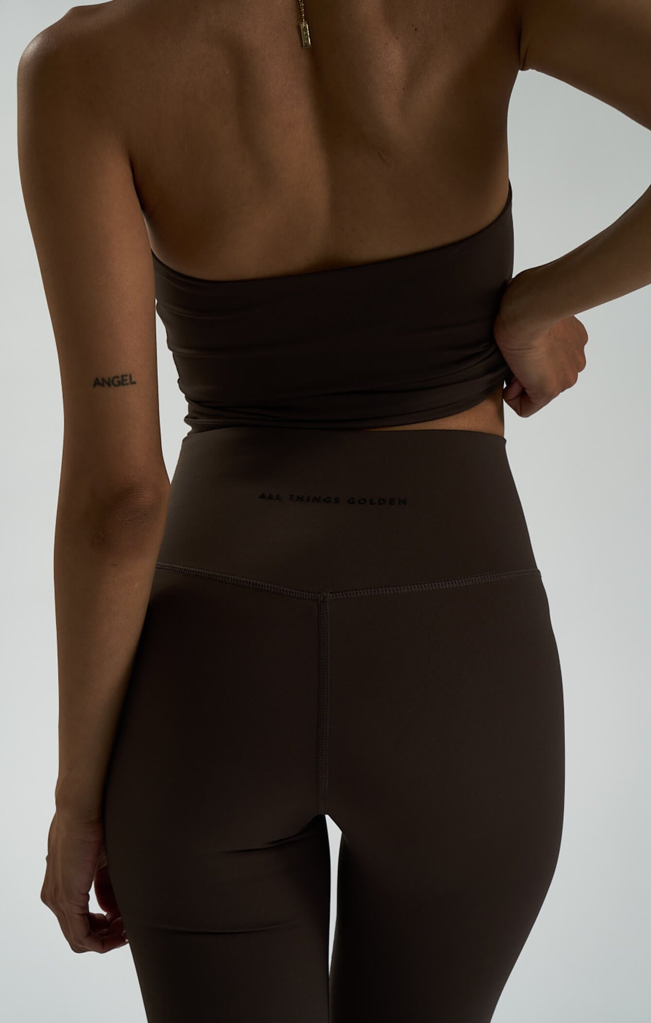 THE A.T.G SCULPT™ LEGGINGS - ESPRESSO