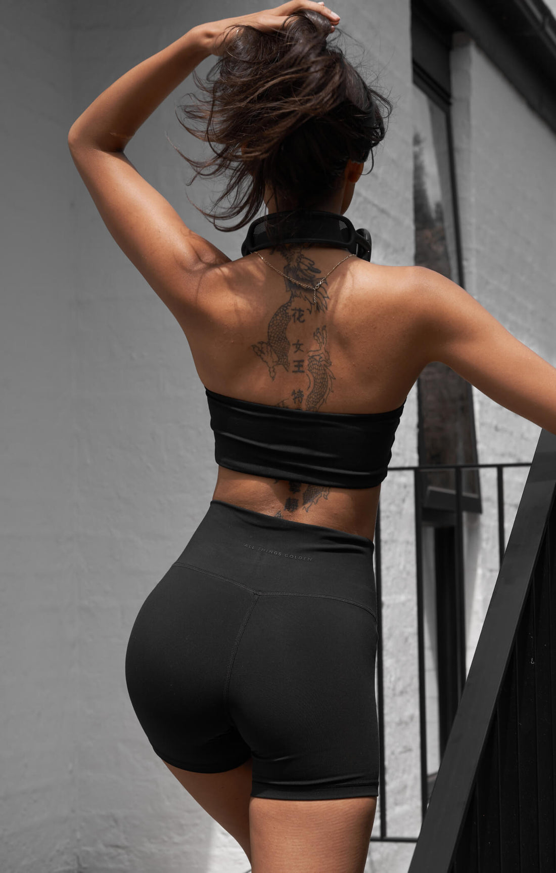THE SCULPT™ MINI BIKE SHORT - BUTTER BLACK