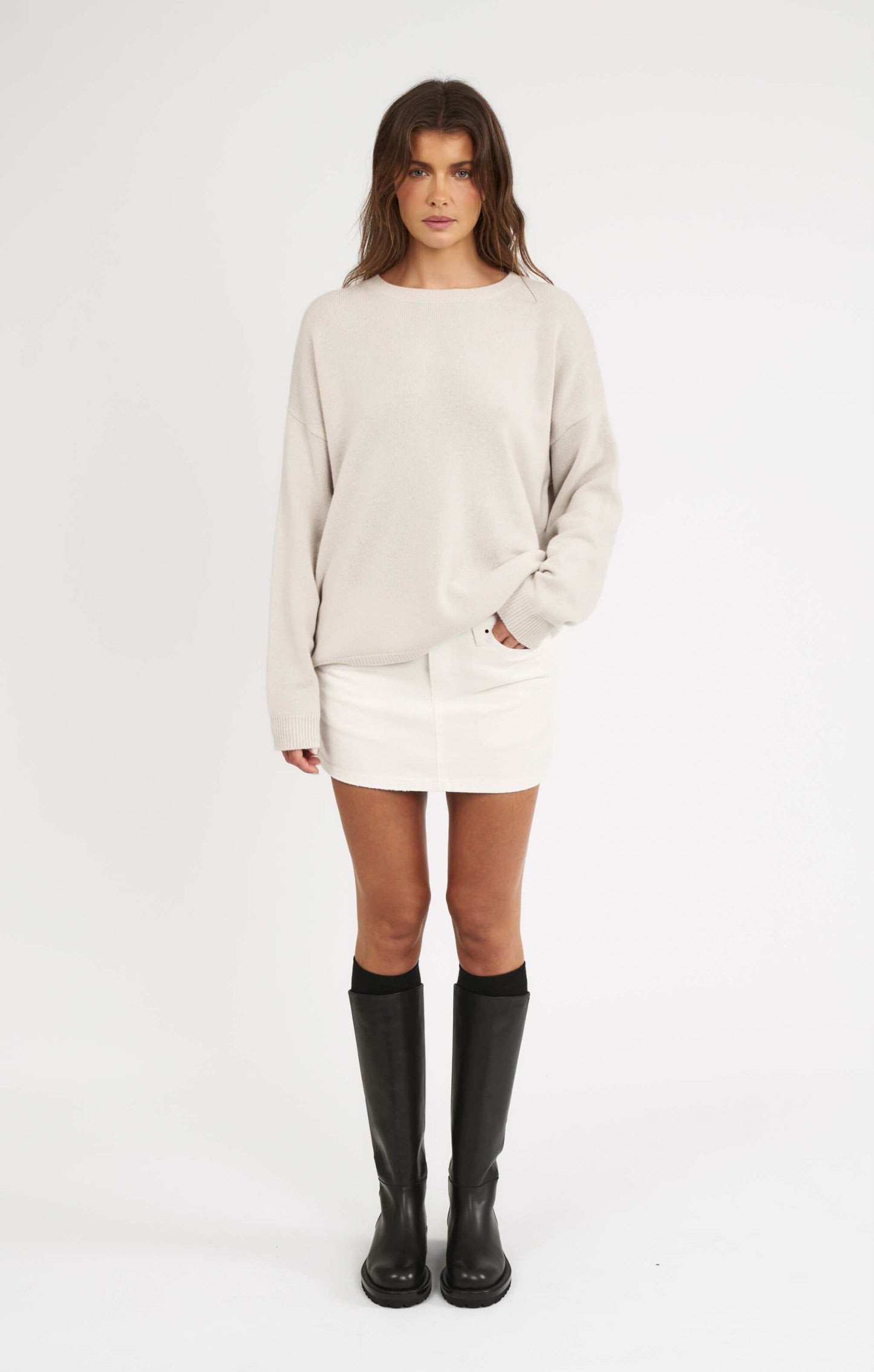 THE UNIVERSAL KNIT 2.0 - BONE
