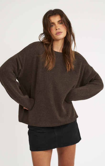 THE UNIVERSAL KNIT 2.0 - ESPRESSO MARLE