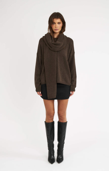 THE UNIVERSAL KNIT 2.0 - ESPRESSO MARLE