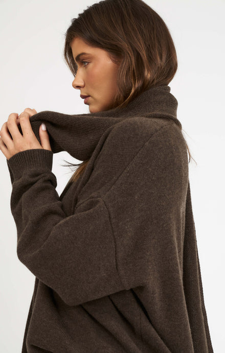 THE UNIVERSAL KNIT 2.0 - ESPRESSO MARLE