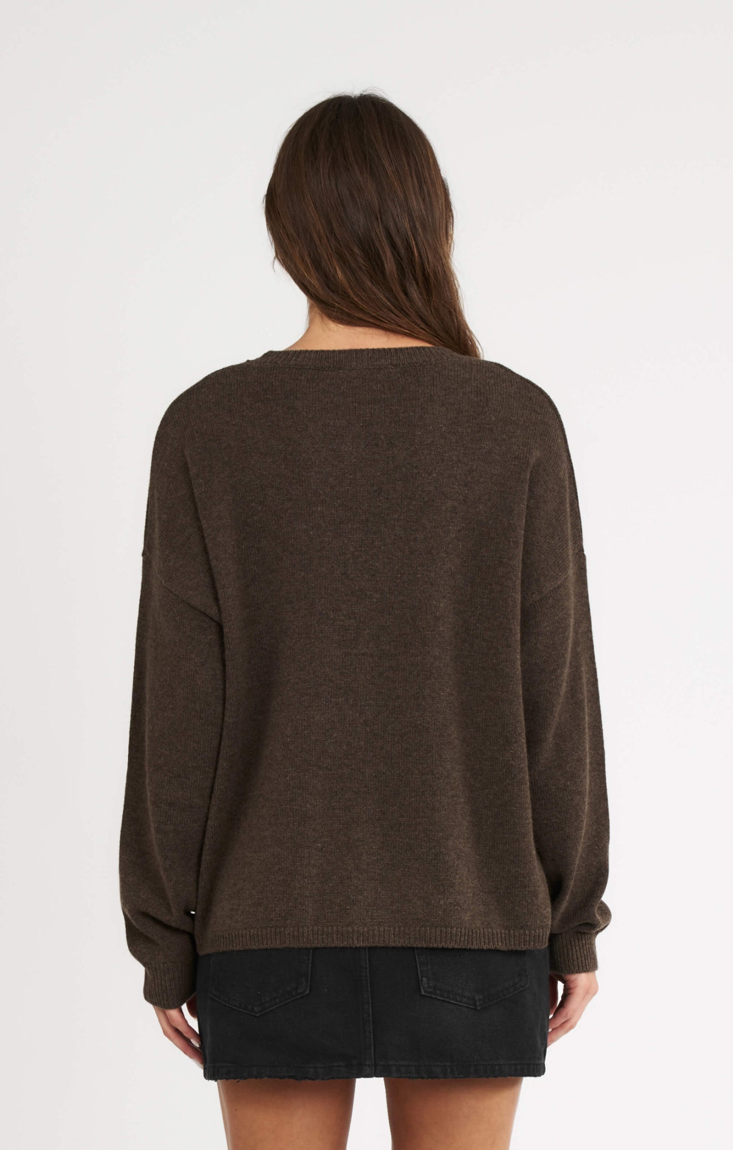 THE UNIVERSAL KNIT 2.0 - ESPRESSO MARLE