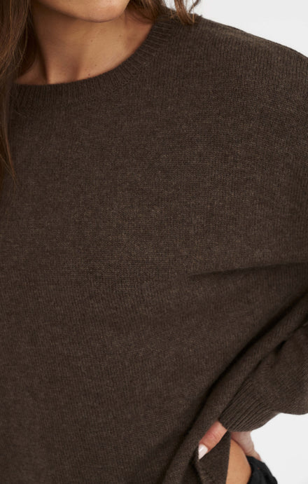 THE UNIVERSAL KNIT 2.0 - ESPRESSO MARLE