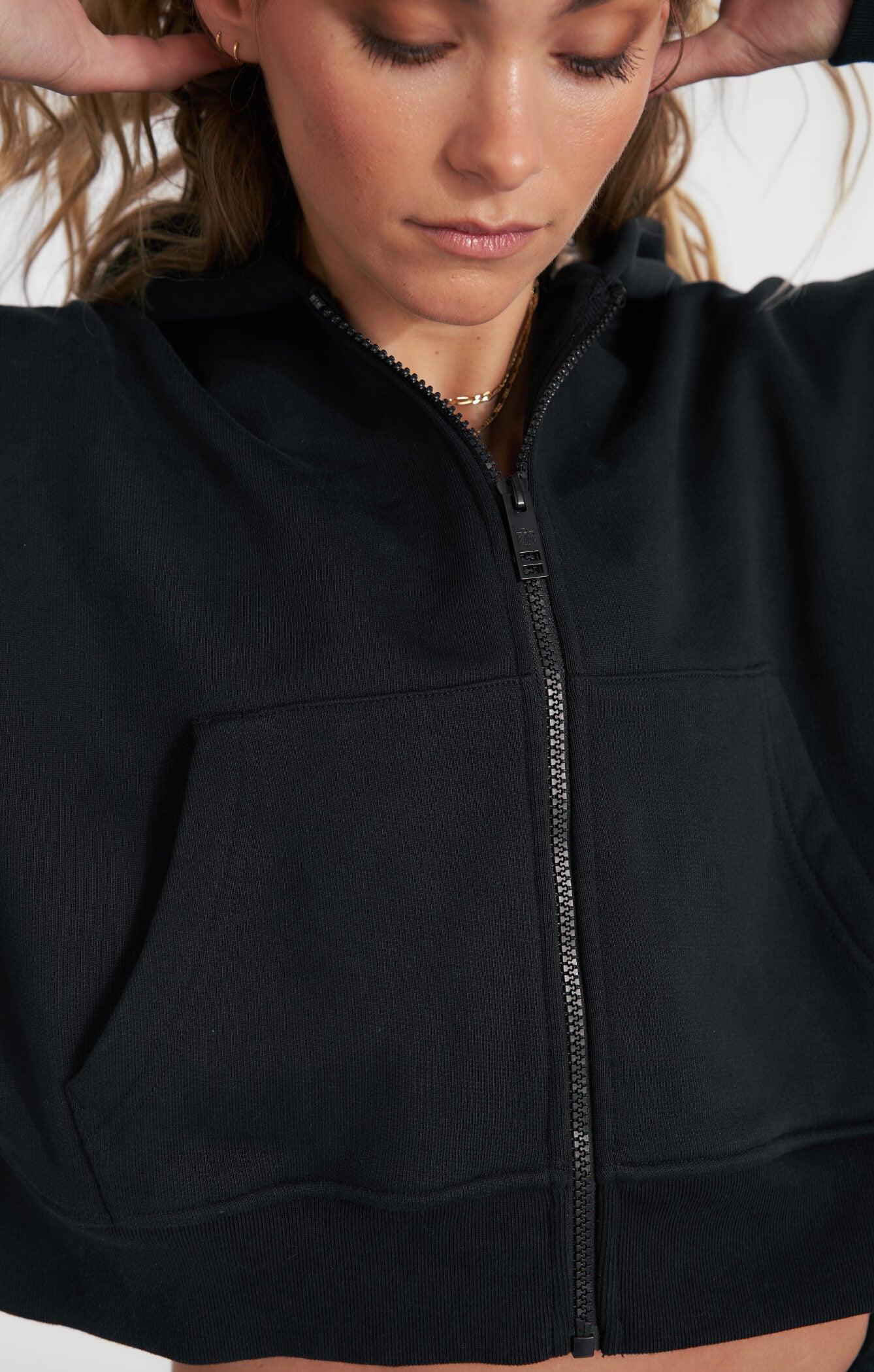 THE SWEAT™ ZIP UP HOODIE - BLACK